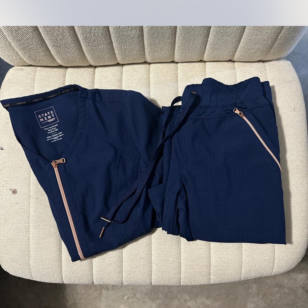 Cherokee Navy Blue Skinny Pants
